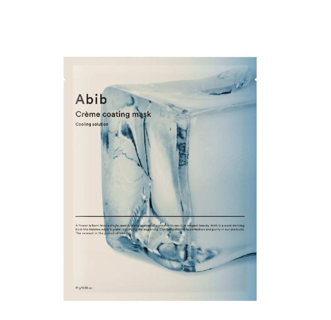 [Abib] Crème Coating Mask - Cooling Solution  (1P)