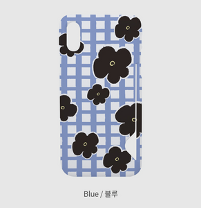 [tipitipo] Check Flower Hard Case