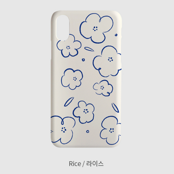 [tipitipo] Drawing Flower Hard Case