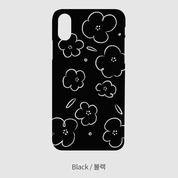 [tipitipo] Drawing Flower Hard Case