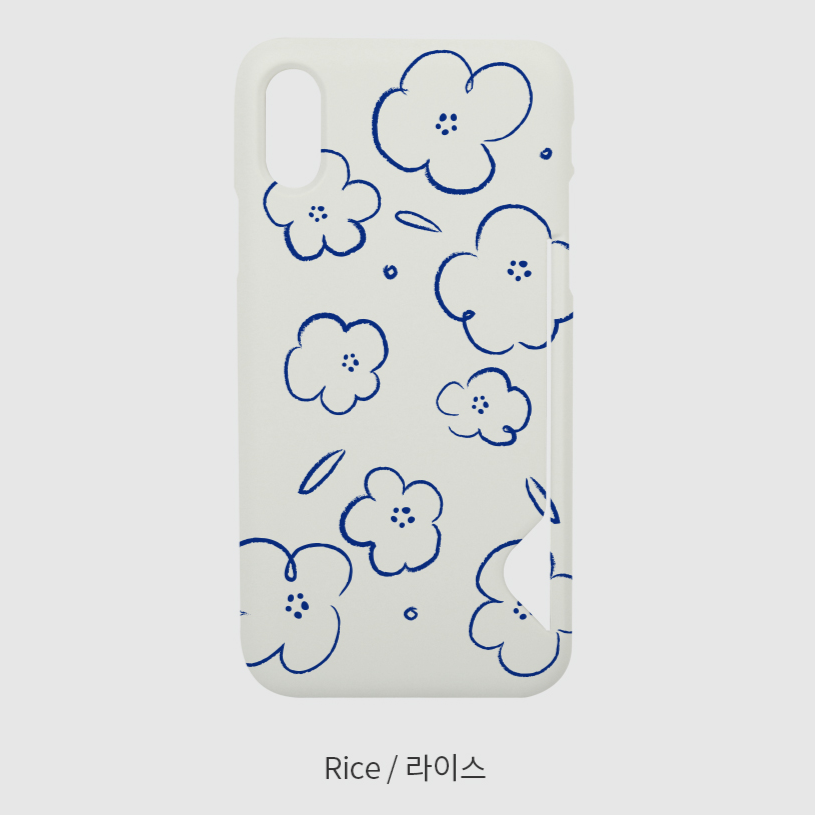 [tipitipo] Drawing Flower Hard Case