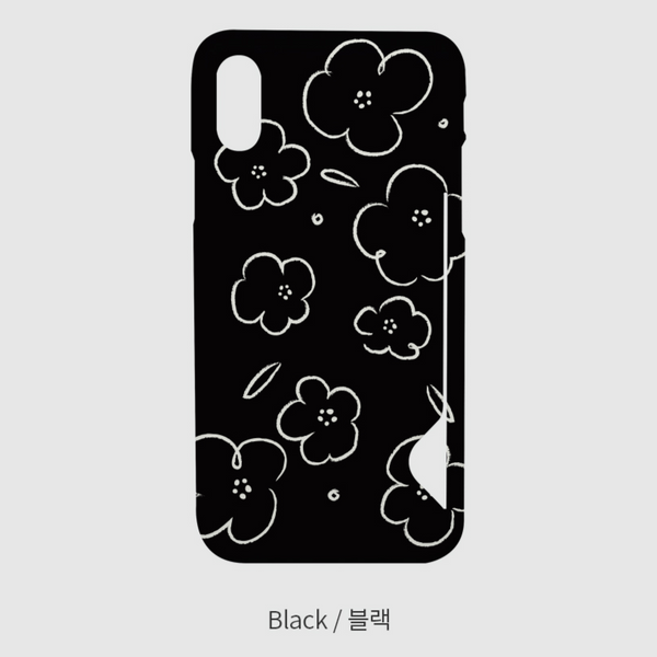 [tipitipo] Drawing Flower Hard Case