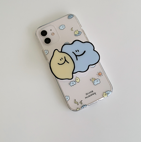 [second morning] Lemony & Cloud Clear Case