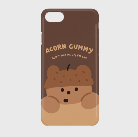 [THENINEMALL] Acorn Gummy Phone Case