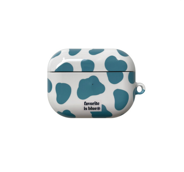 [midmaly] Blue Cow Airpods Case