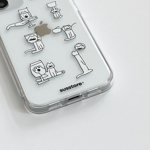 [SUSSTORE] Meaoong Clear Hard Case ver.2