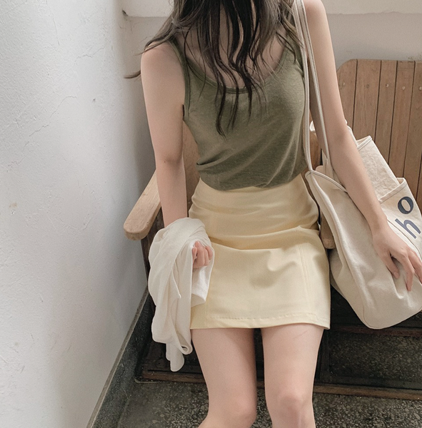 [SLOWAND] Bio Linen Sleeveless (7 colours)