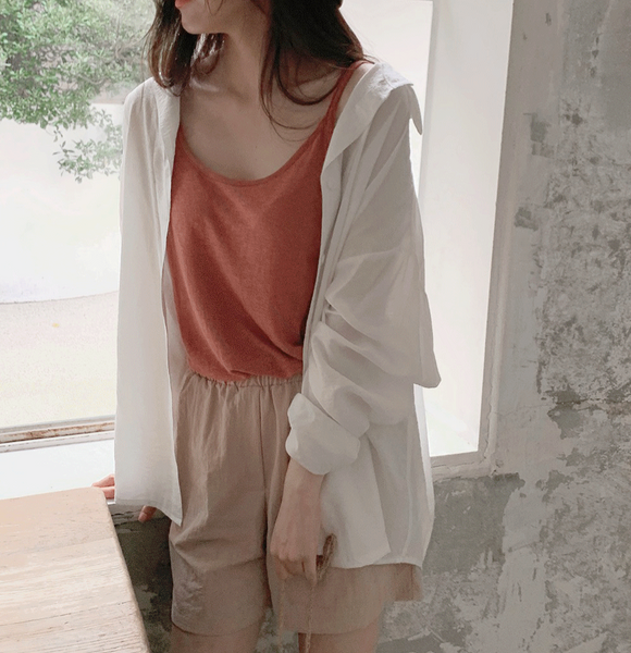 [SLOWAND] Bio Linen Sleeveless (7 colours)