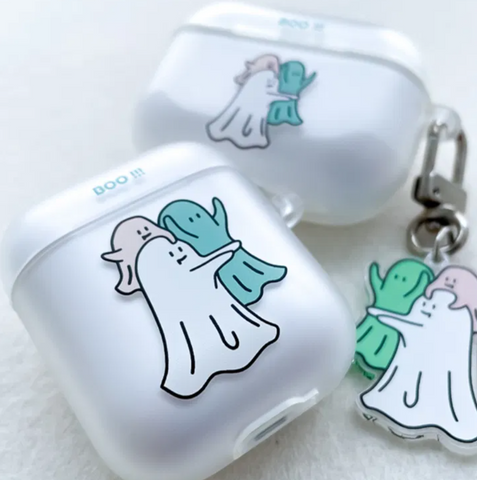 [PERCENTAGE] Ghost Family Airpods Case