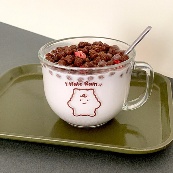 [STAY WITH US] I Hate Rain Cereal Mug 470ml