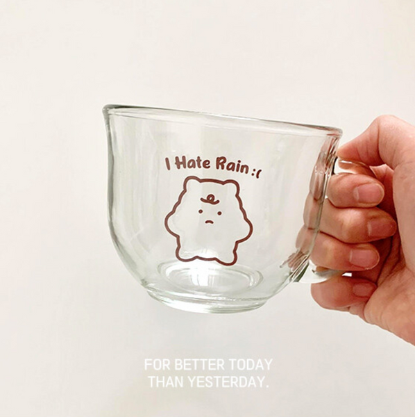 [STAY WITH US] I Hate Rain Cereal Mug 470ml