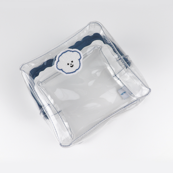 [TETEUM] SQUARE PVC POUCH