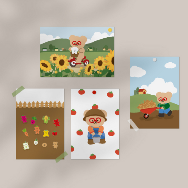 [TETEUM] TINY FOREST POSTCARDS