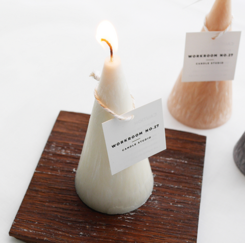 [workroom no.27] Palm Wax Candle