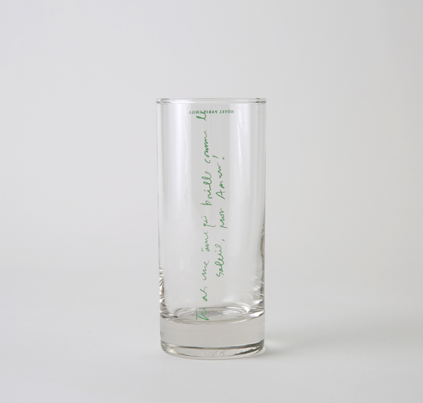 [HOTEL PARIS CHILL] Mon Amor Glass Cup 290ml