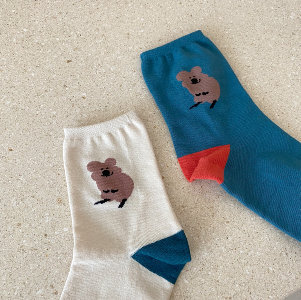 [Sockstaz X Dinotaeng] Quokka Socks