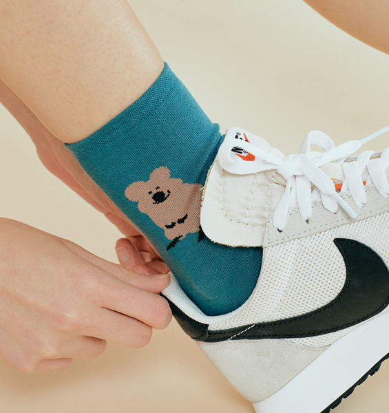 [Sockstaz X Dinotaeng] Quokka Socks