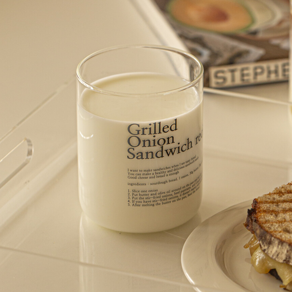 [momur] Grilled Onion Sandwich Glass 430ml