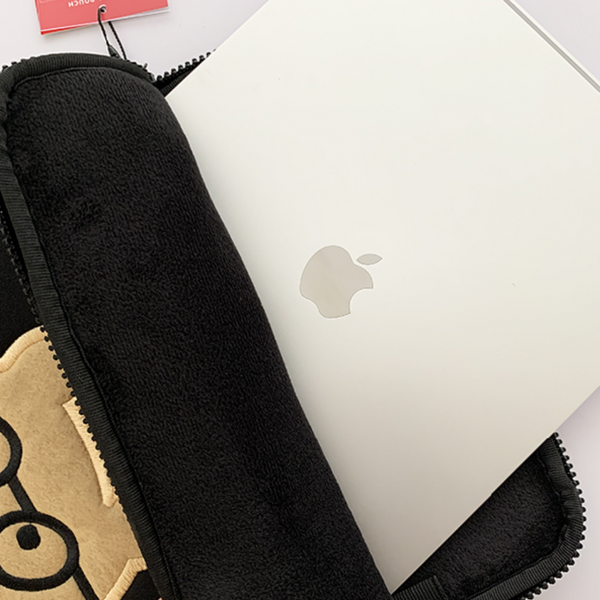 [THENINEMALL] One Glasses Gummy Laptop Case