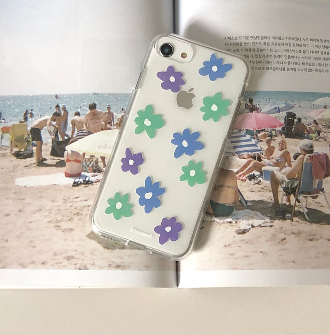 [bora and] Summer Flower Jelly Case