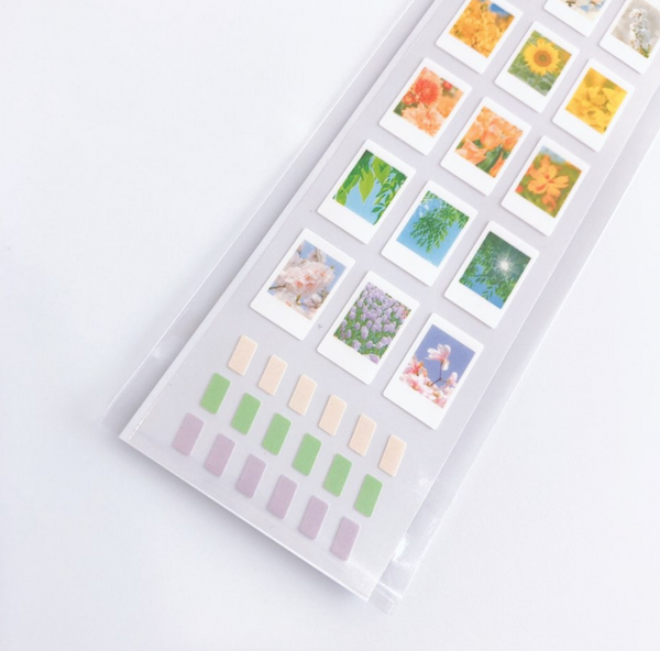 [mingkit] Flower Instant Photo Sticker