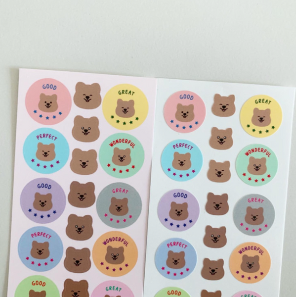 [YOUNG FOREST] Good! Quokka Sticker