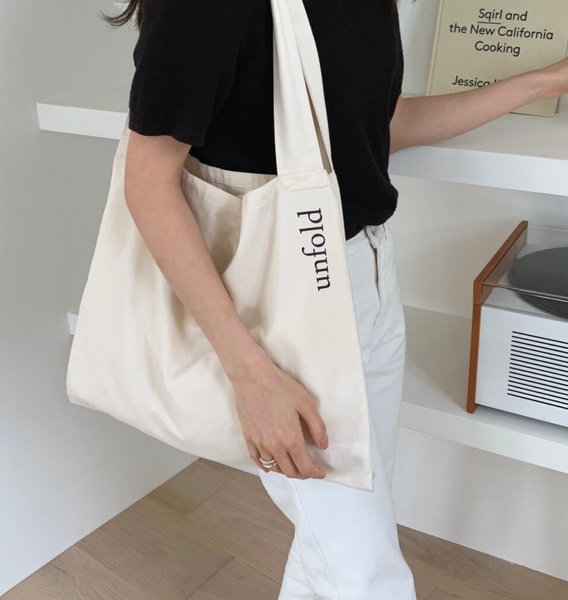 [unfold] unfold Logo Bag (Ivory)