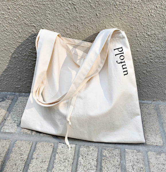 [unfold] unfold Logo Bag (Ivory)