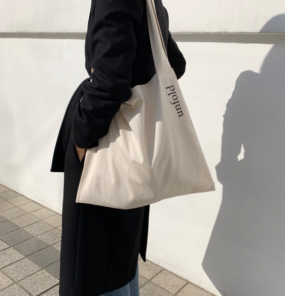 [unfold] unfold Logo Bag (Ivory)