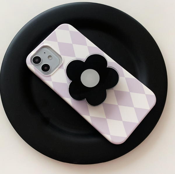 [Mademoment] Pastel Diamond Pattern Design Phone Case