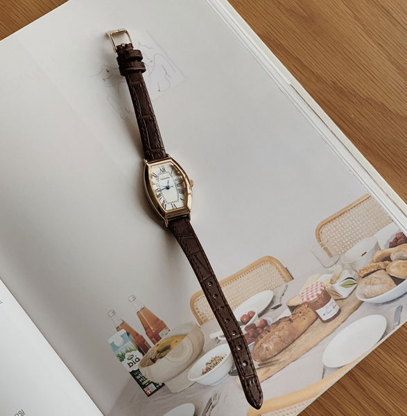 [SLOWAND] Woody Daily Line Watch (Cowhide)