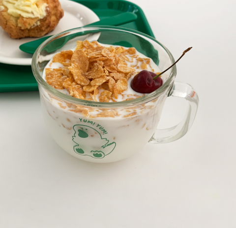 [THENINEMALL] YUM! YUM! Raptor Dinosaur Cereal Cup 470ml