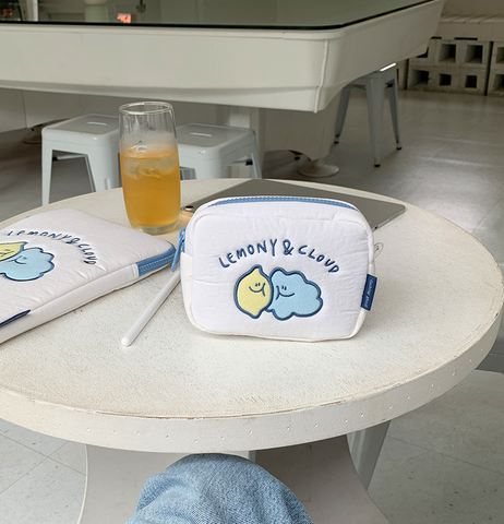 [second morning] Lemony & Cloud Pouch
