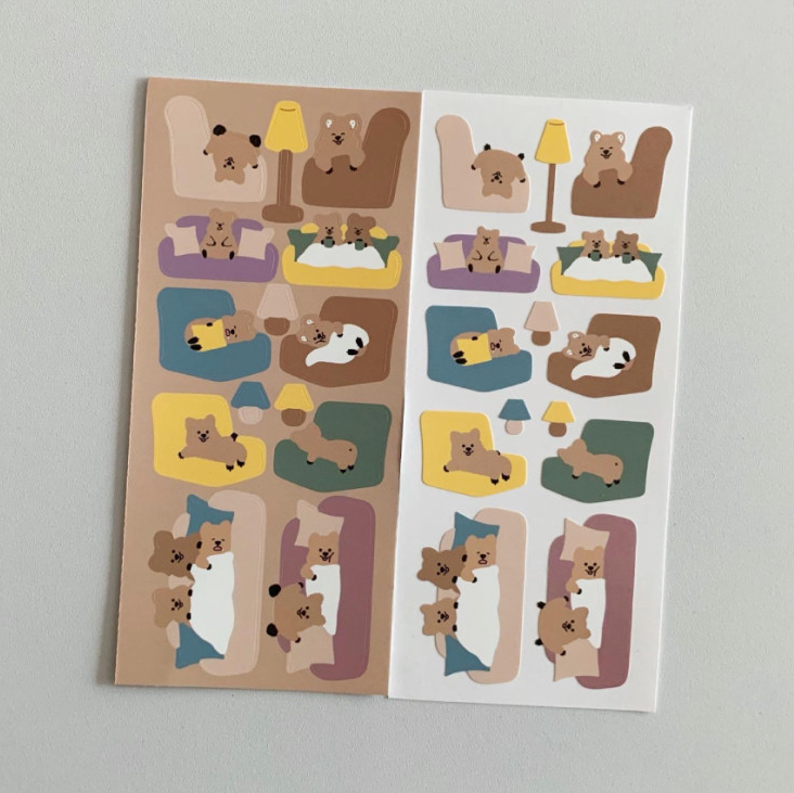 [YOUNG FOREST] Sofa Quokka Sticker