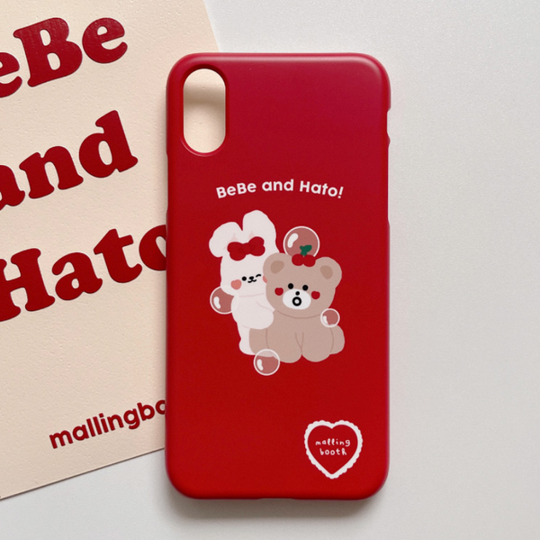 [maling booth] Bebe and Hato Phone Case