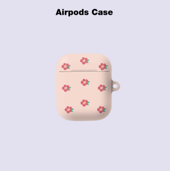 [a3b3] Pattern Flower AirPods Case