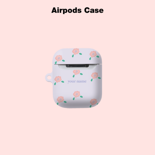 [a3b3] Pattern Flower AirPods Case