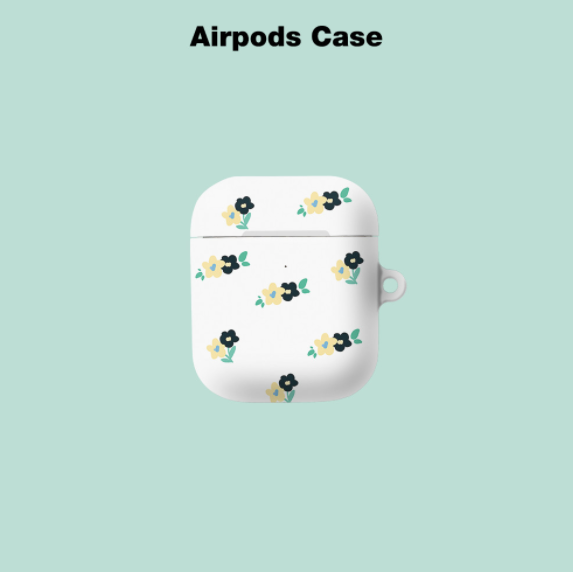 [a3b3] Pattern Flower AirPods Case