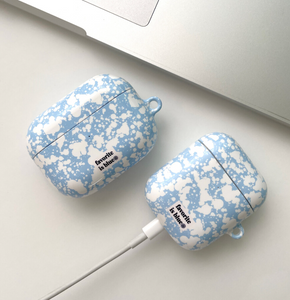 [midmaly] Blue Bubble Airpods Case