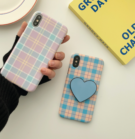[Mademoment] Check Pattern Series Hard Case