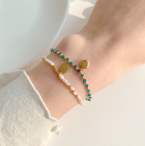 [Be my muse] Handmade Layered Bracelet (17 colour)