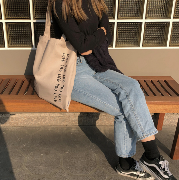 [bora and] Live the Life You Love Eco Bag