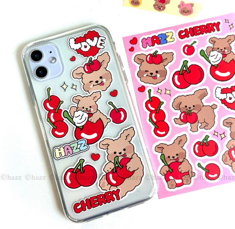 [HAZZ] Cherry MARO Jelly Case