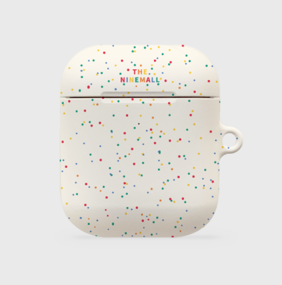 [THENINEMALL] Rainbow Sand Pattern AirPods Case