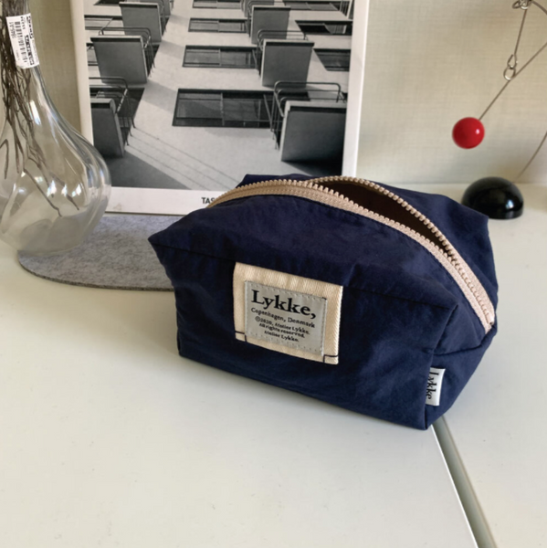 [Atelier Lykke] Lykke Bread Pouch - Cotton Navy