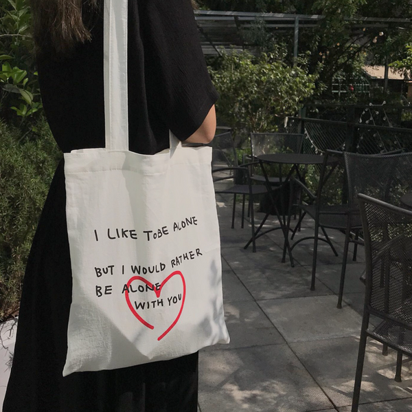 [bora and] Heart Eco Bag