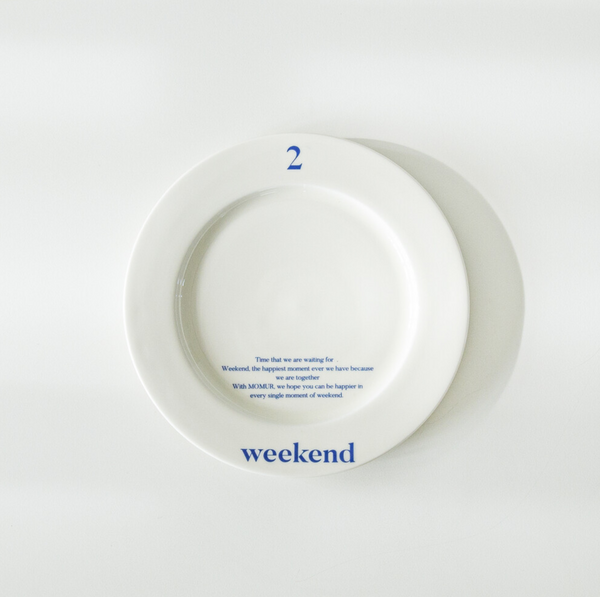 [momur] Weekend 2 Plate (S/L)