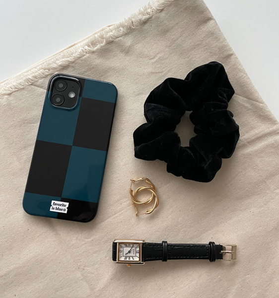 [midmaly] Blue Muffler Phone Case