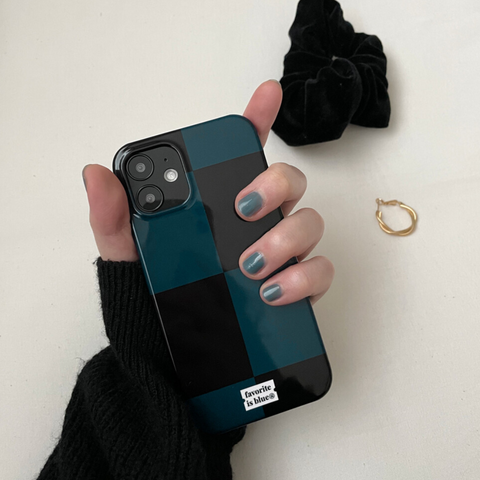 [midmaly] Blue Muffler Phone Case