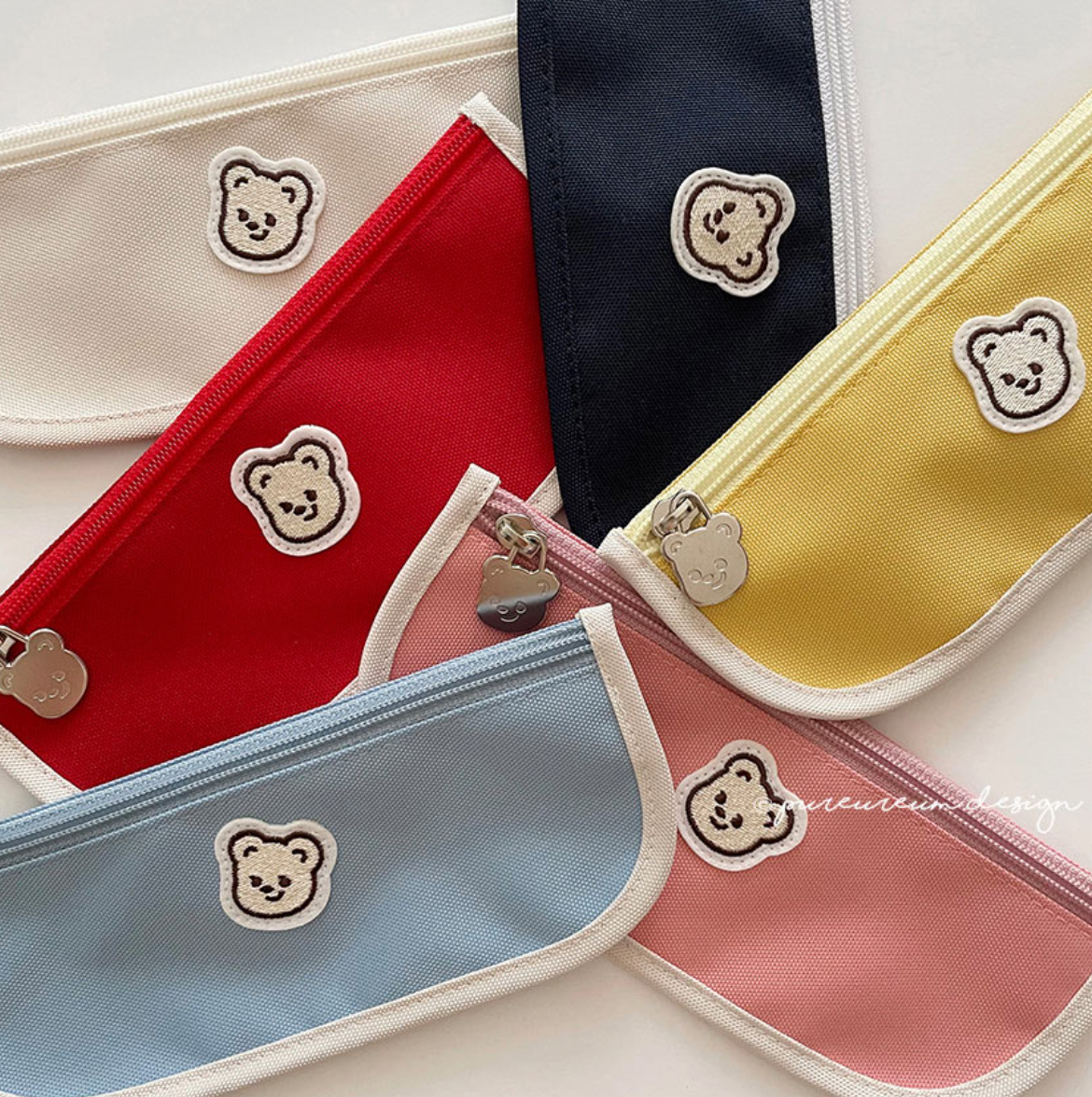 [pureureum design] Slim Pencil Pouch